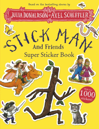 Supplemental image for 9780702331237 - Stick Man and Friends Super Sticker Book