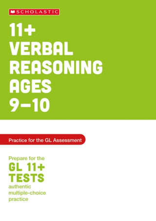 Cover image for 9780702332395 - 11+ Verbal Reasoning Practice and Test for the GL Assessment Ages 09-10