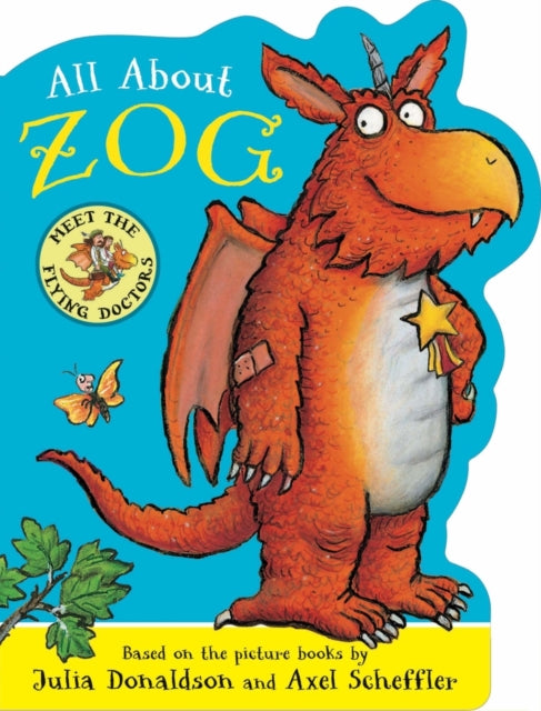 Cover image for 9780702332968 - All About Zog - A Zog Shaped Board Book