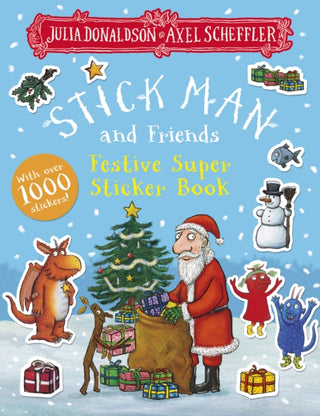 Supplemental image for 9780702334306 - Stick Man and Friends Festive Super Sticker Book