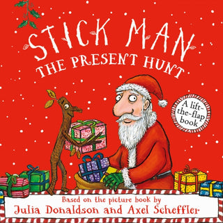 Supplemental image for 9780702334320 - Stick Man - The Present Hunt: A lift-the-flap adventure