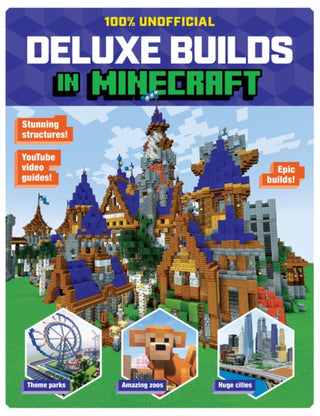 Cover image for 9780702334726 - Deluxe Minecraft Builder's Guide