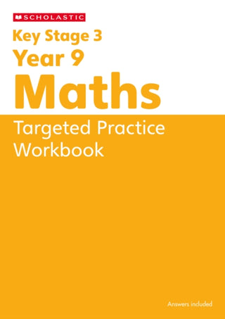 Cover image for 9780702336508 - KS3 Year 9 Maths Targeted Practice Workbook