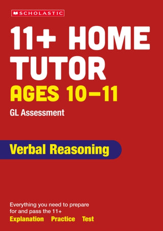 Cover image for 9780702336706 - 11+ GL Assessment Verbal Reasoning Home Tutor Ages 10-11