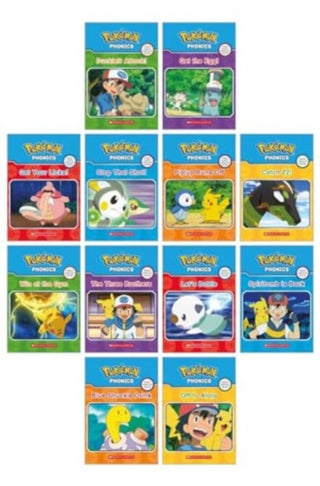 Supplemental image for 9780702339547 - Pokemon: Phonics Boxed Set