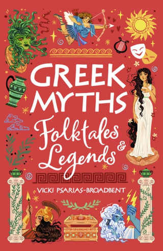 Cover image for 9780702339752 - Greek Myths, Folktales and Legends