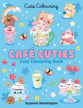 Cover image for 9780702342660 - Cafe Cuties: Colouring Book