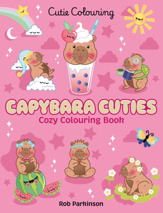 Cover image for 9780702342677 - Capybara Cuties: Colouring Book