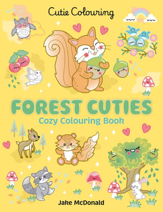 Cover image for 9780702342684 - Forest Cuties: Colouring Book