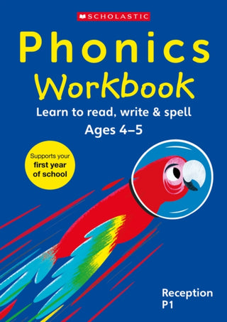 Cover image for 9780702346293 - Phonics Workbook Ages 4-5