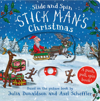 Cover image for 9780702348761 - Stick Man's Christmas - Slide and Spin