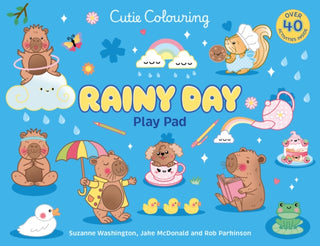 Cover image for 9780702348983 - Rainy Day Cuties Play Pad: Peel-Off Paper Fun