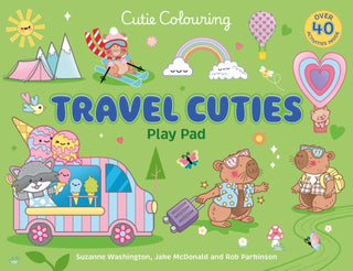 Cover image for 9780702348990 - Travel Cuties Play Pad: Peel-Off Paper Fun