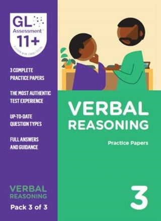 Cover image for 9780708727638 - 11+ Practice Papers Verbal Reasoning Pack 3 (Multiple Choice)