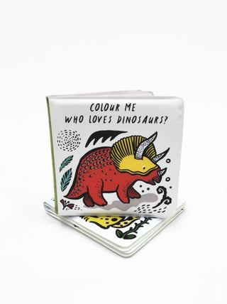 Cover image for 9780711252585 - Colour Me: Who Loves Dinosaurs?