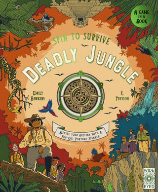 Cover image for 9780711265721 - Spin to Survive: Deadly Jungle