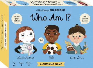 Cover image for 9780711290310 - Little People, BIG DREAMS Who Am I? Guessing Game