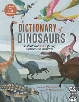 Cover image for 9780711290525 - Dictionary of Dinosaurs