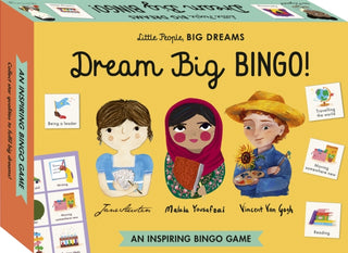 Cover image for 9780711293960 - Little People, BIG DREAMS: Dream Big BINGO!