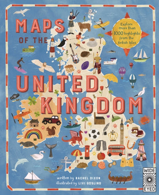 Cover image for 9780711297708 - Maps of the United Kingdom
