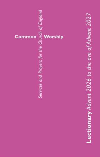 Cover image for 9780715124666 - Common Worship Lectionary Advent 2026 to the Eve of Advent 2027 Large Format
