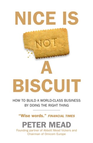 Cover image for 9780715655092 - Nice is Not a Biscuit