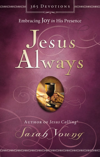 Cover image for 9780718039509 - Jesus Always, Padded Hardcover, with Scripture References
