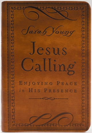 Supplemental image for 9780718042820 - Jesus Calling, Small Brown Leathersoft, with Scripture References