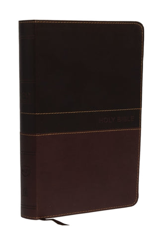 Cover image for 9780718075200 - NKJV, Deluxe Gift Bible, Leathersoft, Tan, Red Letter, Comfort Print