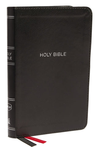 Supplemental image for 9780718075545 - NKJV, Thinline Bible, Compact, Leathersoft, Black, Red Letter, Comfort Print