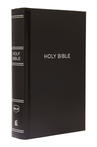 Supplemental image for 9780718095628 - NKJV, Pew Bible, Large Print, Hardcover, Black, Red Letter, Comfort Print