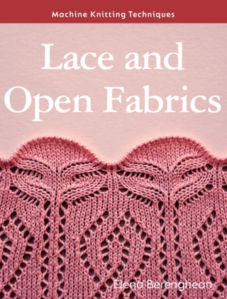 Cover image for 9780719843037 - Machine Knitting Techniques: Lace and Open Fabrics