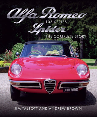Cover image for 9780719847035 - Alfa Romeo 105 Series Spider