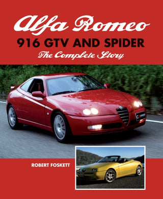 Cover image for 9780719847042 - Alfa Romeo 916 GTV and Spider