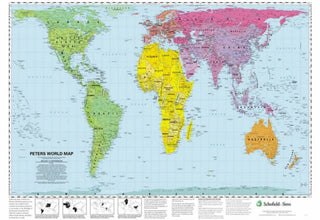 Cover image for 9780721709338 - Peters World Map