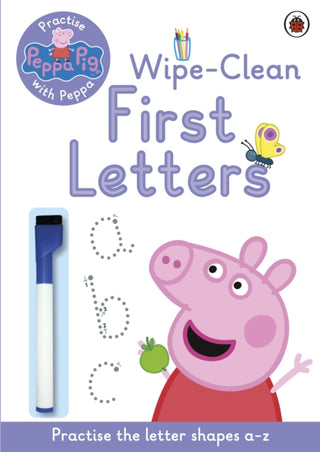 Cover image for 9780723292081 - Peppa Pig: Practise with Peppa: Wipe-Clean First Letters