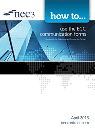 Cover image for 9780727759092 - How to use the ECC communication forms