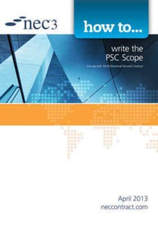 Cover image for 9780727759153 - How to write the PSC Scope