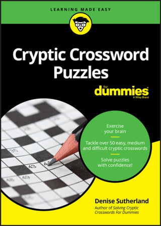 Cover image for 9780730384755 - Cryptic Crossword Puzzles For Dummies