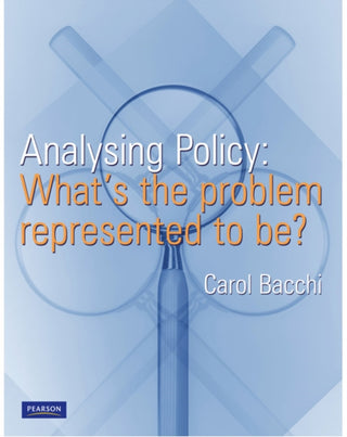 Cover image for 9780733985751 - Analysing Policy