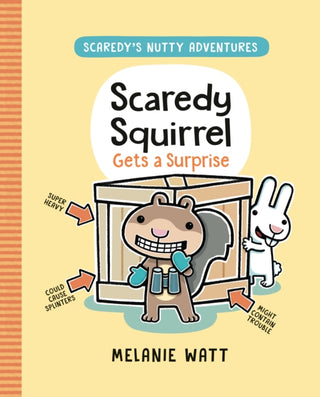 Cover image for 9780735269590 - Scaredy Squirrel Gets a Surprise