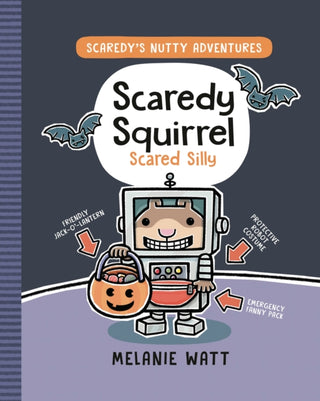 Supplemental image for 9780735269637 - Scaredy Squirrel Scared Silly