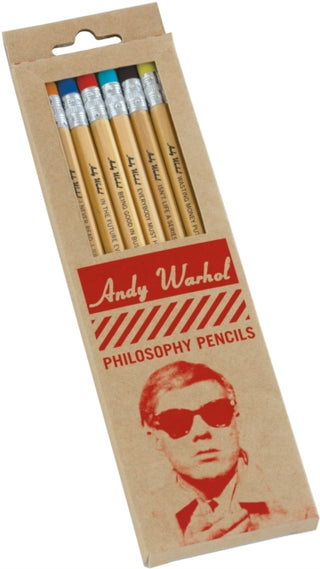 Cover image for 9780735337008 - Warhol Philosophy Pencil Set