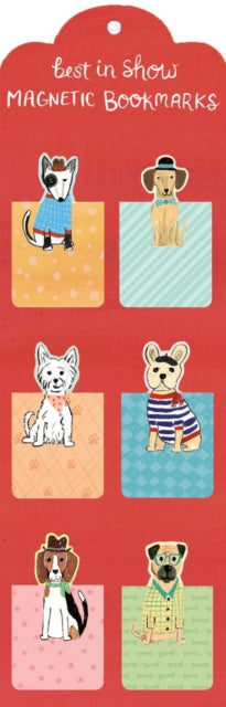 Supplemental image for 9780735341838 - Best in Show Magnetic Bookmarks