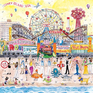 Cover image for 9780735343269 - Michael Storrings Summer at the Amusement Park 500 Piece Puzzle