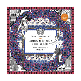 Cover image for 9780735348875 - Amrita Sen Cosmic and Eternal Love Coloring Book
