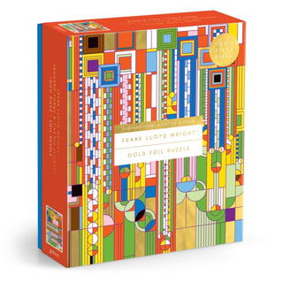 Cover image for 9780735353527 - Frank Lloyd Wright Saguaro Cactus And Forms Foil Stamped 1000 Pc Puzzle
