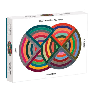 Cover image for 9780735357891 - Moma Frank Stella 750 Piece Shaped Puzzle