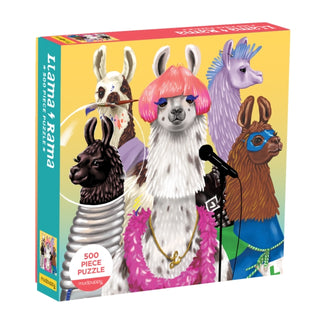 Cover image for 9780735361102 - Llama Rama 500 Piece Family Puzzle