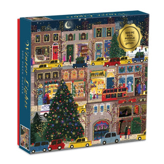 Cover image for 9780735362147 - Winter Lights Foil Puzzle 500 Piece Puzzle